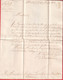 MARQUE 46 MENDE LOZERE 1828 FRANCHISE PREFET DEPARTEMENT DE LA LOZERE TAXE 16 POUR PARIS SIGNE BAUDOT - 1801-1848: Precursors XIX