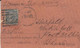 India 1870's  QV 1/2A Scinde, Punjab & Delhi Rly  Telegramme Form & Envelope Delhi To Bhiwani  # 32207  D  Inde Indien - Andere & Zonder Classificatie