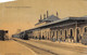 Cognac     16        Intérieur De La Gare. Train.  Colorisée Et Toilée     (voir Scan) - Cognac