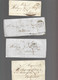 LOT    4  MARQUES POSTALES     2 SCANS - 1801-1848: Précurseurs XIX