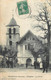 CPA FRANCE 73 "Chamoux, L'église, La Place". - Chamoux Sur Gelon