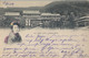 1906  JAPÓN , T.P. CIRCULADA VIA AMERICA , KIOTO - LANGENBERG , TRÁNSITO YOKOHAMA , THE YAAMI HOTEL - Cartas & Documentos