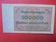 Reichsbanknote 500.000 MARK 1923 Circuler - 500000 Mark