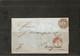 POLOGNE  . ROYAUME  . LETTRE AVEC N° 1  .  CACHET CIRE VERSO .  VOIR SCAN R/V  . - ...-1860 Prephilately