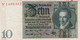 GERMANY 10 Reichsmark 1929 F-VF P-180a "free Shipiing Via Registered Air Mail. - 10 Reichsmark