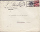 Belgium J. STEIN Slogan Flamme 'Utilisez Poste Aerienne' ANVERS 1932 Cover Lettre STOCKHOLMS (Arr.) Sweden Lion Montenez - 1929-1941 Groot Montenez