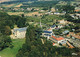 86 St Saint Julien L' Ars Vue Aerienne Au Premier Plan Le Prieuré Notre Dame Du Calvaire - Saint Julien L'Ars