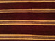 TAPPETO COPRI TAVOLO / COPRI LETTO 280 X 160 Righe Velluto E Seta  VINTAGE - Tapis & Tapisserie