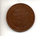 REF M5  : Monnaie COIN JETON Médaille Souvenir D'une Visite Au Stand De La Monnaie Foire Paris 1957 A BRETON Tour Eiffel - Autres & Non Classés
