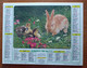 FRANCE Calendrier Almanach 1984 Poule Poussin Lapin - Grand Format : 1981-90