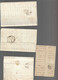 LOT    4  MARQUES POSTALES     2 SCANS - 1801-1848: Voorlopers XIX