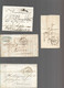 LOT    4  MARQUES POSTALES     2 SCANS - 1801-1848: Voorlopers XIX