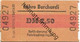 Deutschland - Fähre Burchardi Berlin - Fahrkarte DM 2,50 - Europe