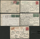 Delcampe - Set Of 27 Postcards Written In 1914 - 1915 With Various Themes. All Written To The "Marquis De Amodio" In London. - Other & Unclassified