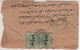 India  1908  Bahawalpur  Edward 1/2A Rate Local Used Cover    # 14451  D  Inde Indien - Bahawalpur