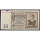 Allemagne, 20 Reichsmark 16.6.1939, VF - 20 Reichsmark