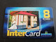 Caribbean Phonecard St Martin French INTERCARD  8 EURO  NO 020  **5223** - Antillen (Französische)