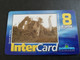 Caribbean Phonecard St Martin French INTERCARD  8 EURO  NO 102  **5243AA** - Antilles (Françaises)