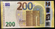 Italia 200 € MARIO DRAGHI SC S004G3 Q.FDS  COD.€.148 Solo Bonifico Only Bank Transfert To Pay - 200 Euro