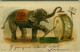 1900s ART POSTCARD - CIRCUS - ELEPHANT PLAYS THE DRUM - N.726 (BG1266) - Otros & Sin Clasificación