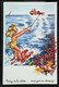 ► SKI Nautique Féminin En FRANCE  -  Illustration Fillette Années 50s    ( Water Skiing Wasserski ) - Water-skiing