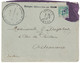 1913 - LETTRE POSTES CHERIFIENNES Avec TIMBRE N° 3 CACHET POSTE DE MEKNES SERVICE DES RENSEIGNEMENTS CAD TANGER MAROC - Lokale Post