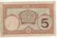NEW CALEDONIA   5 Francs  P36b  ( ND.  1926 ) - Otros – Oceanía