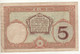 NEW CALEDONIA   5 Francs  P36b  ( ND.  1926 ) - Altri – Oceania