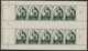 SARRE / SAAR N° 331 à 333. 3 Feuilles Complètes De10 Ex. Avec Coins Datés. NEUFS SANS CHARNIERE ** (MNH). TB - Unused Stamps