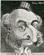 Illustrateur Gustave Lion. Caricature Satirique. Judaïca. Juif. Arthur Meyer Patron De Presse Et écrivain. - Lion