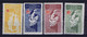 Turkey Mi Zwangszuschlagsmarken 185 - 195 1954 Mint Never Hinged, New Without Hinge. Postfrisch 3K Album Black On Back - Unused Stamps