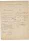 1897 JUSTICE DE PAIX CANTON DE SERVIAN POUR LE MAIRE DE MONTBLANC ALBERT DEVES - SUR MOUNESTIER PRIVAT PIOCH - Historische Dokumente