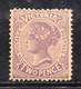 APR356  - VICTORIA 1901,  2 Pence Yvert N. 120 * Linguella Pesante (2380) Filigrana Capovolta - Ungebraucht