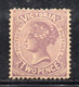 APR356  - VICTORIA 1901,  2 Pence Yvert N. 120 * Linguella Pesante (2380) Filigrana Capovolta - Ongebruikt