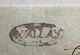 “WALLAY” RRR ! 1841 (Vallaj) Pre-Stamp Cover (Österreich Ungarn Vorphilatelie Brief Hungary Lettre Préphilatelique - ...-1867 Prefilatelia