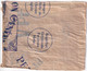SEMEUSE / MERCURE / PAIX - 1939 - COIN DATE Sur GRAND FRAGMENT DE COLIS RECOMMANDE De LA COURONNE (BOUCHES DU RHONE) - 1903-60 Semeuse A Righe