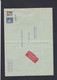 N° 430 Perfore U C  Et 480 / Lettre En EXPRES De Liege Vers Seraing  Grande Enveloppe 18 / 25 Cm LSC - 1934-51