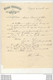 Facture De Henri PATUREAU  43 Boulevard De La Liberté à Bourges   ( 18 )( Recto Verso ) - 1900 – 1949