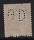 Perforation GD 44 - Geoffroy Delore - 40c Type Paix - Indice 4 - Autres & Non Classés