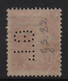 Perforation GL 82 - Galeries Lafayette - 10c Type Semeuse - Indice 3 - Sonstige & Ohne Zuordnung