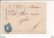 Ancien Courrier Année 1874 Pour COSTE FLORET Minotier à AGDE 34 Envoyée De HORTOLA Représentant De Commerce à PEZENAS - 1871-1875 Ceres