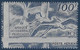 France Colonies AOF Poste Aerienne N°13** Piquage à Cheval En Croix !! RR Signé Calves - Unused Stamps