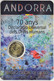 2 € Commemorativi Andorra - 2018 “70° Anniv. Dichiarazione Universale Dei Diritti Umani” - Andorre