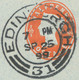 GB „EDINBURGH / 31“ CDS Superb QV ½ D Embossed Stamped To Order Postal Stationery Env To KIRKWALL / 207“, Orkney Islands - Lettres & Documents