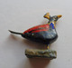 8 Oiseaux Miniatures En Bois Peint - Hauteur  Environ 3 Cm - Other & Unclassified