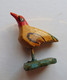 Delcampe - 8 Oiseaux Miniatures En Bois Peint - Hauteur  Environ 3 Cm - Other & Unclassified