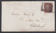 GB 1d Red PA On 1855 Cover Boxed Fort William 148 To Edinburgh / Rma - Covers & Documents