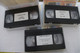 L'AGE DE FER : Le RAIL FRANCAIS, L'OUEST 1947-1948 - LOT De 3 Cassettes VIDEO VHS édité En 2000 - Travel