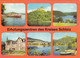 95522- SCHLEIZ DISTRICT RECREATIONAL SITES, SHIP, CASTLE, RIVER, HOTEL - Schleiz