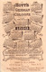 1 Card Hoyt's Germn Cologne Ladies Perfumed Calendar 1899 Rubifoam Dentifrice - Autres & Non Classés